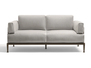 GEA - 3 seater fabric sofa with removable cover - Sofa by Giorgetti