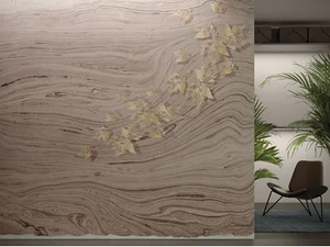 AGUA DE POZO - Washable wallpaper with floral pattern - Wallpaper by GLAMORA
