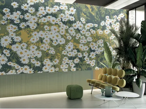 COMPLICITY - Wallpaper with floral pattern - Wallpaper by GLAMORA