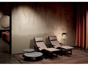 GINZA - Wallpaper with floral pattern - Wallpaper by GLAMORA