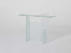 KAZIMIR - Crystal console table - Console by Glas Italia