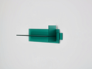 KAZIMIR - Crystal wall shelf - Cabinet by Glas Italia
