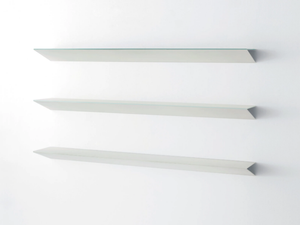 ON - Crystal wall shelf - Cabinet by Glas Italia
