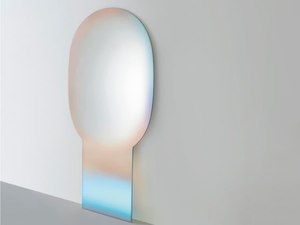 SHIMMER - Freestanding wall-mounted mirror - Accessories by Glas Italia