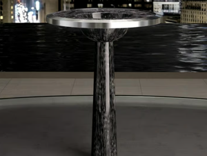 BJ - Freestanding round washbasin - Washbasin by Glass Design
