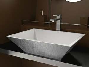 MODO MAX - Countertop round washbasin - Washbasin by Glass Design