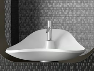 MORPHEO MAX - Countertop single washbasin - Washbasin by Glass Design
