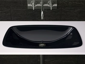 OPEN - Undermount rectangular washbasin - Washbasin by Glass Design