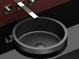 TONDO FL - Inset round washbasin - Washbasin by Glass Design