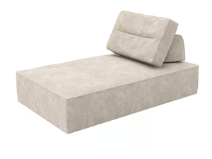 9-LAYER THICK - Upholstered fabric day bed - Sofa by grado design
