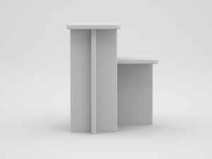 CROSS - High side table - Coffee table by grado design