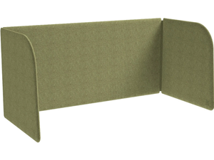 MODO DESK - Fabric desktop partition - Screens by grado design