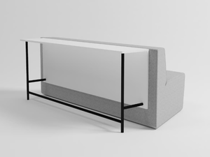 MODO POD - 3 seater fabric sofa with writing board - Sofa by grado design
