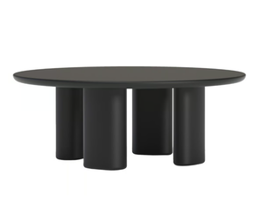 PEBBLE - Low round MDF coffee table - Coffee table by grado design