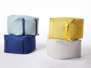 SANDBAG - Upholstered fabric pouf - Pouf by grado design