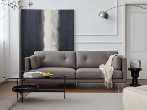 SMILEY - Leather sofa - Sofa by grado design