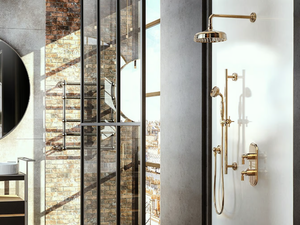 BALI - Shower mixer with hand shower - Shower by GRAFF