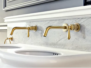 CAMDEN - 2 hole wall-mounted washbasin mixer - Tap by GRAFF