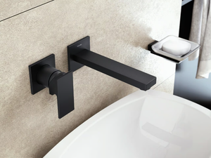 INCANTO - 2 hole wall-mounted washbasin mixer - Tap by GRAFF