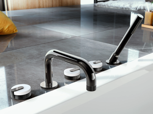 MOD+ - 5 hole bathtub set with hand shower - Tap by GRAFF