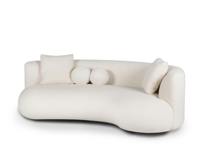 TWINS - Curved fabric sofa - Sofa by Greenapple