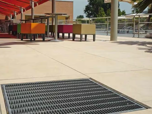 Pressed grating - Grille - Finishes accessories by GRIDIRON