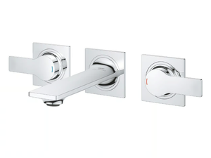 ALLURE NEW - 3 hole wall-mounted washbasin tap with flow limiter - Tap by Grohe