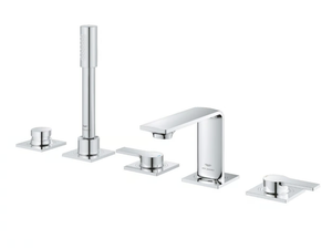 ALLURE NEW - 5 hole bathtub set with individual rosettes - Bathtub by Grohe