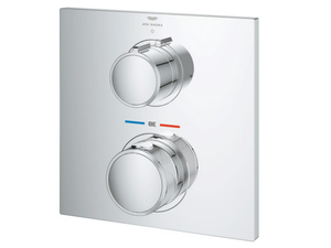ALLURE NEW - Thermostatic shower mixer with plate - Shower by Grohe