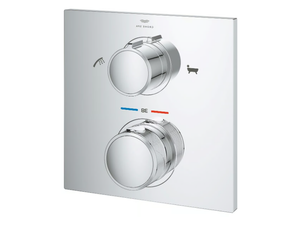ALLURE NEW - Wall-mounted thermostatic bathtub mixer with plate - Tap by Grohe