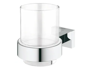 ESSENTIALS CUBE - Wall-mounted metal toothbrush holder - Sanitary accessories by Grohe