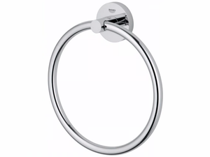 ESSENTIALS - Metal towel ring - Sanitary accessories by Grohe