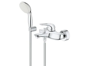 EUROSTYLE NEW - Wall-mounted bathtub mixer with hand shower - Tap by Grohe