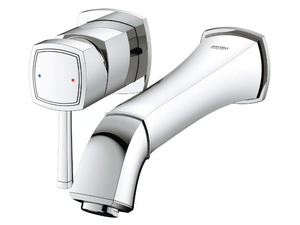 GRANDERA™ SIZE M - 2 hole single handle washbasin mixer - Tap by Grohe