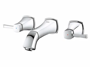 GRANDERA - SIZE S - 3 hole wall-mounted washbasin tap - Tap by Grohe