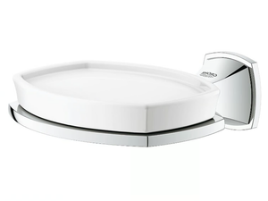 GRANDERA™ - Wall-mounted ceramic soap dish - Sanitary accessories by Grohe