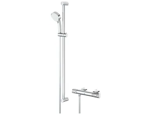 GROHTHERM 1000 PERFORMANCE - Thermostatic brass shower set - Shower by Grohe