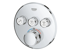 GROHTHERM SMARTCONTROL - Thermostatic shower mixer with plate - Shower by Grohe