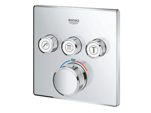GROHTHERM SMARTCONTROL - Thermostatic shower mixer with plate - Shower by Grohe