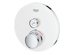 GROHTHERM SMARTCONTROL - Thermostatic shower mixer with plate - Shower by Grohe