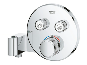 GROHTHERM SMARTCONTROL - Thermostatic shower mixer with plate - Shower by Grohe