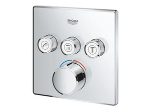 SMARTCONTROL - Shower mixer with plate - Shower by Grohe
