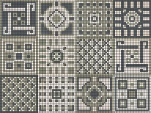 MEMORIA 08 - Ceramic mosaic - Wall tile-stone-brick by gruppo bardelli