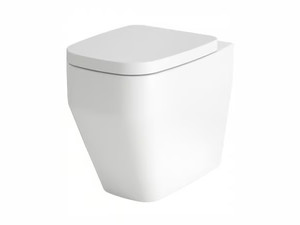 FIO - Floor mounted ceramic toilet - Toilet seat by Gruppo Geromin