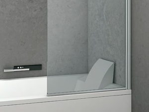 LINE - Crystal bathtub wall panel - Paneling by Gruppo Geromin