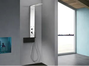 MUSA - Shower panel with hand shower - Shower panel by Gruppo Geromin
