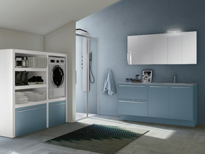 STORE 05 - Laundry room cabinet with sink - Washbasin by Gruppo Geromin