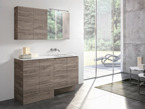 STORE 406 - Laundry room cabinet with sink for washing machine - Washbasin by Gruppo Geromin
