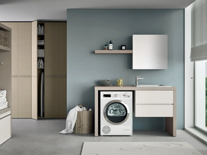 STORE STO11 - Laundry room cabinet with drawers for washing machine - Cabinet by Gruppo Geromin