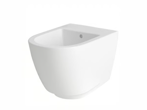 VOGA - Wall-hung ceramic bidet - Toilet seat by Gruppo Geromin